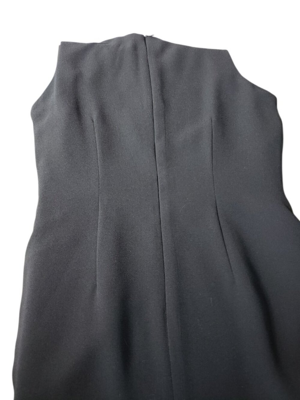 CDC Petites Vtg Sleeveless Sheath Dress W/Side Button Details Size Petite 8 - Picture 10 of 11